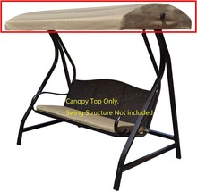 For The Gt Porch Swing Model Gcs00229C By Alisun Replacement Canopy Top (Won&#39;T - £68.06 GBP