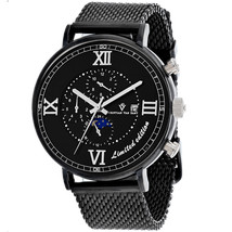 Christian Van Sant Men&#39;s Somptueuse LTD Black Dial Watch - CV1159 - £272.42 GBP