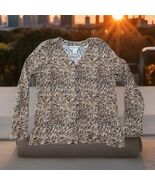 Pendleton Y2K Long Sleeve Animal Print Button Up Shirt Womans Size 8 Preppy - $20.79