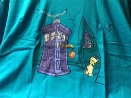 Tee Fury Doctor Who Xxlarge Who In Whoville Turquoise Blue - £12.78 GBP