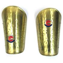 Medieval Armor Brass Finish Battle Ready Warrior Arm Protection Guard - £63.61 GBP