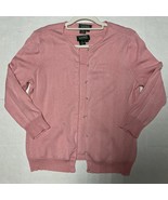Lauren Ralph Lauren Womens cardigan Sweater Set Pearl buttons silk cashm... - $74.71