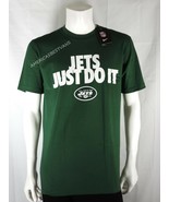 NIKE NFL NEW MEN&#39;S T- SHIRT NEW YORK JETS  FOOTBALL TEAM NWT VINTAGE JUS... - $29.59 CAD