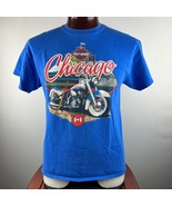 Harley-Davidson Fox River Chicago Cubs Wrigley Lrg T-Shirt St Charles Il... - £27.58 GBP
