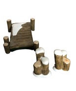 Pacific Rim Christmas Village Accessories Boardwalk Dock Snow Bristol Pi... - £26.30 GBP