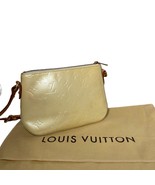 LOUIS VUITTON Vernis Monogram Minna Street Leather Crossbody Bag Yellow ... - $300.99