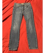 Lauren Conrad Size 8 Skinny Jeans Medium Wash Stretch Denim Classic Fit - $13.00