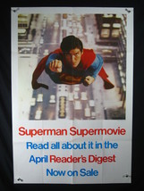 SUPERMAN-1978-POSTER-CHRISTOPHER REEVE-RARE Promo Vf - $291.00