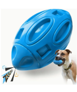 Dog Chew Toys for Aggressive Chewers, Tough and Durable Dog Rugby Excerc... - $187.53 MXN