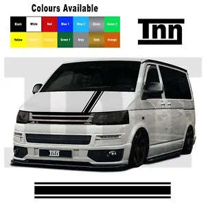 Bonnet Stripe Sticker For VW Volkswagen Transporter Sticker T4 T5 T6 Vin... - $19.99