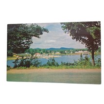 Postcard View From South Shore Road Bathing Beach Enchanted Forest Old F... - $6.98