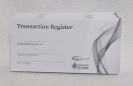 Bundle of 10 Transaction Registry Checkbook Registers (2020-2022) - New - $6.77