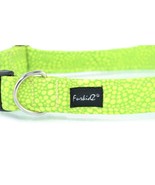 Dog&#39;s Collar - Jucicy Green , High Quality, Exceptional Gift, Unique dog... - £18.64 GBP