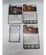 (4) Star Wars Imperial Assault Hired Guns Villain Pack Cards - $183.68 MXN