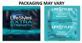 50 CT LifeStyles Extra Strength (Tough) Condoms - $12.38