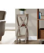 Monarch Specialties Dark Taupe Reclaimed-Look 32 H nch Plant Stand - $208.47 CAD