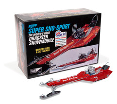 MPC Rupp Super Sno-Sport Snow Dragster 1:20 Scale Model Kit New in Box - $24.88
