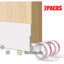 2Pack Door Draft Stopper Guard Draft Blocker Seal Soundproof Under Botto... - $42.99