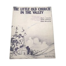 Vintage Sheet Music 1931 The Little Old Church In The Valley Piano Voice Uke - £7.82 GBP