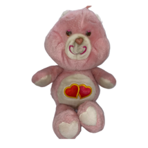 Care Bears Heart Bear Plush Vintage 1980s American Greetings - £13.69 GBP