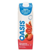 10 X Oasis Ruby Red Grapefruit Juice 960ml Each- From Canada - Free Shipping - $56.12