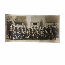 Vintage 1944 Inglewood California Police Guards Yard Long Photo Photograph 16&quot; - £55.00 GBP