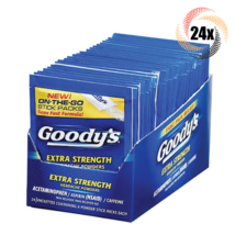 Full Box 24x Packs Goody&#39;s Extra Strength Pain Relief Powder ( 6 Stick P... - $55.58