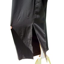Cache Black Removable Self Belt Pant New Bottom 12&quot; Splits Peek A Boo NW... - $98.00