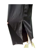 Cache Black Removable Self Belt Pant New Bottom 12&quot; Splits Peek A Boo NW... - $53.61 CAD