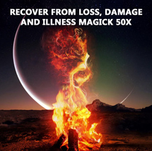 Full Coven 50X Cast Recover Overcome Damage From Loss Illness Magick Cassia4 - £42.18 GBP