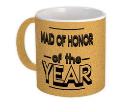 Maid Of Honor Of The Year : Gift Mug Christmas Birthday - £12.70 GBP