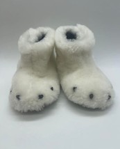 SOREL Toddler Girls Kids Boys Bear Paw Fur Slippers Shearling US 6 Boots... - £18.18 GBP