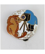 Vintage 1981-82 Nill Brae, CA. 4C4 Pres. John Sherry 1.5&quot; Lapel Hat Pin ... - $8.42