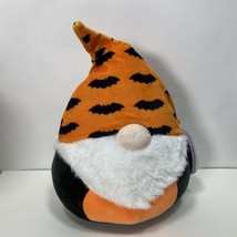 RARE Squishmallow 8” Tenson Gnome Halloween 2021 - Orange w/ Bats - New w/ Tag - £31.93 GBP