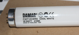 4 Lot Genuine Damar F30T12CWRS Cool White 30W 4100K 738F Fluorescent Bulbs - $40.00