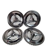 14&quot; Chrome FIESTA Hub Caps Set Of 4 Cool Kustom BOMBER SLED  - $1,493.11 MXN