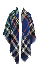 Wander Agio Women&#39;s Warm Scarf Triangle Shawls Winter Scarves Sapphire B... - $12.70