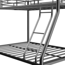 Twin Over Full Metal Bunk Bed, Heavy Duty Metal Bunk Bed Frame, Bunk Bed... - $410.42