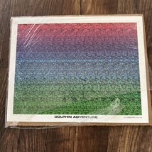 Vintage Dolphin 3D Vision Magic Eye Print 1993 Computer Art 11 X 14 Poster - £58.01 GBP