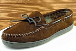 Nunn Bush Size 13 Medium  Brown Slipper Shoes Leather Men Shoes 5429725 - $19.75