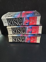 3 Book Lot Bag of Bones  Paperback King, Stephen Good for Book Club - $9.50