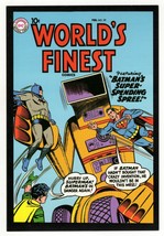 World&#39;s Finest Comics #99 4x5&quot; Cover Postcard 2010 DC Comics Batman Supe... - £7.77 GBP