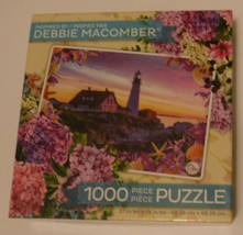 TCG Toys Debbie Macomber Lighthouse 1000 piece Jigsaw Puzzle Complete  - £5.41 GBP