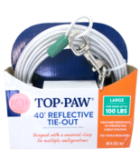 New Top Paw 40ft. Reflective Tie-Out for Dogs up to 100lbs. - $23.74