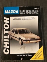 Chilton's Mazda 323/626/929/GLC/MX-6/RX-7 1978-89 Repair Manual - $6.35