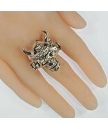 Herren Viking Totenkopf Forbidden Ringgröße 12.50 Tolle Detail - $9,524.26 MXN