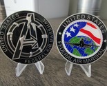 US Federal Air Marshal Service FAM FAMS Black Avengers Challenge Coin #79W - £16.36 GBP