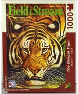 “Bengal Tiger” 1000 Piece Puzzle Field &amp; Stream Complete by New York Puz... - £17.52 GBP