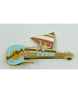 Hard Rock Cafe Maui Hawaii Guitar Wind Surfing Surfer Collectors Pin Lig... - £14.31 GBP