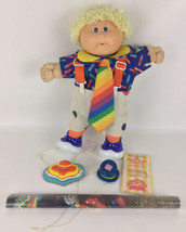 Vintage Cabbage Patch Kids Circus Clown Doll Girl Coleco 1980s 1983 Blonde Lot - £98.02 GBP